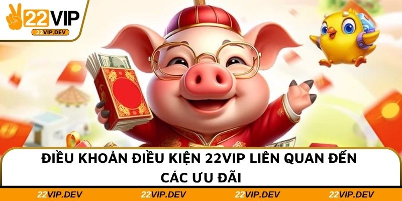 Điều khoản điều kiện 22VIP liên quan đến các ưu đãi