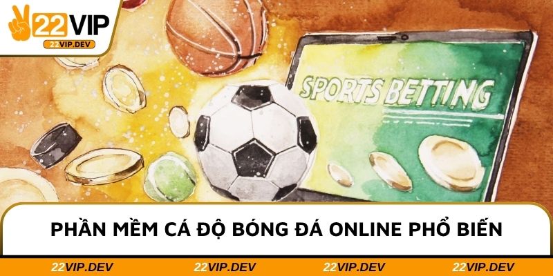 Phần mềm cá độ bóng đá online phổ biến